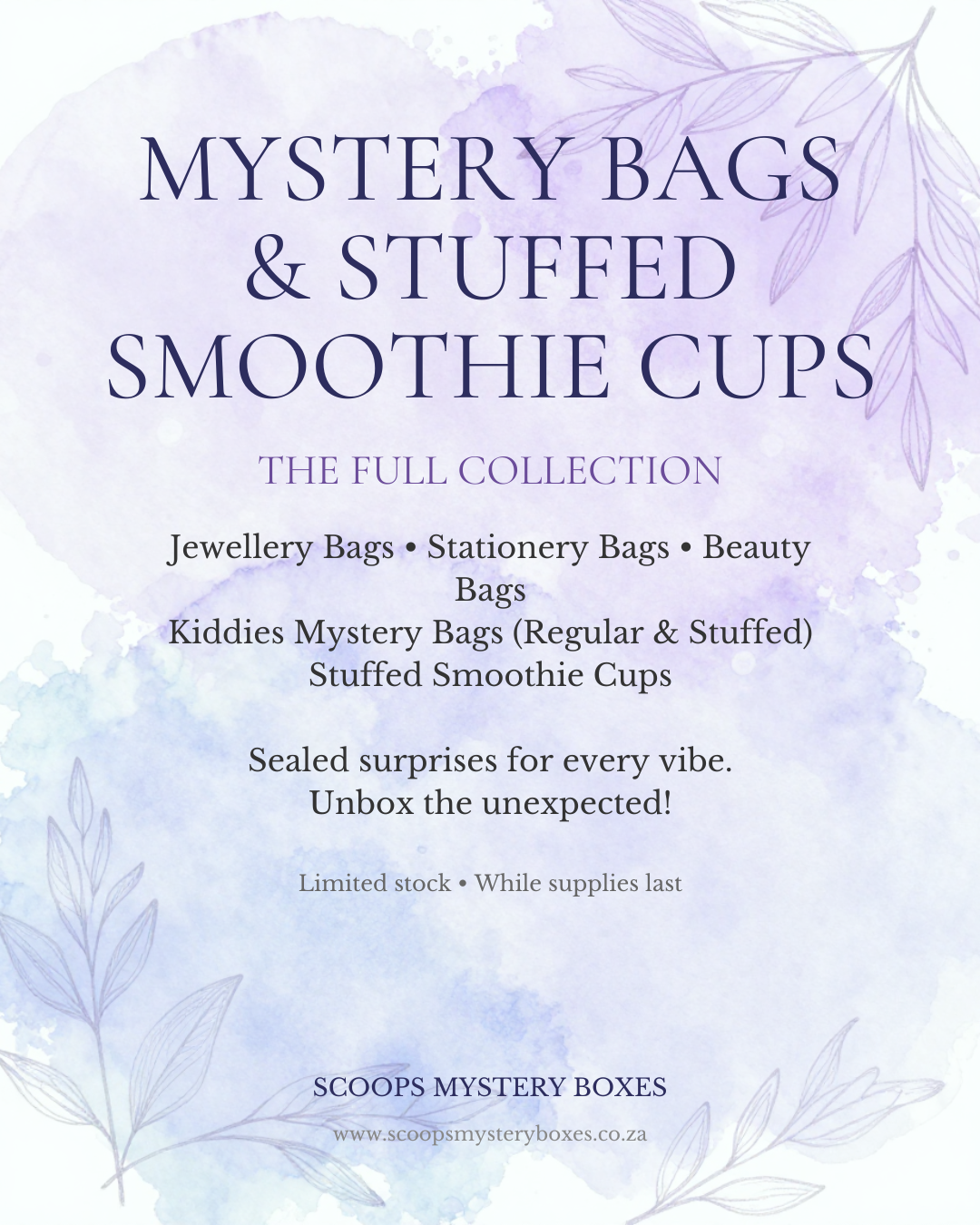 Mystery Bags - Scoops Mystery Boxes