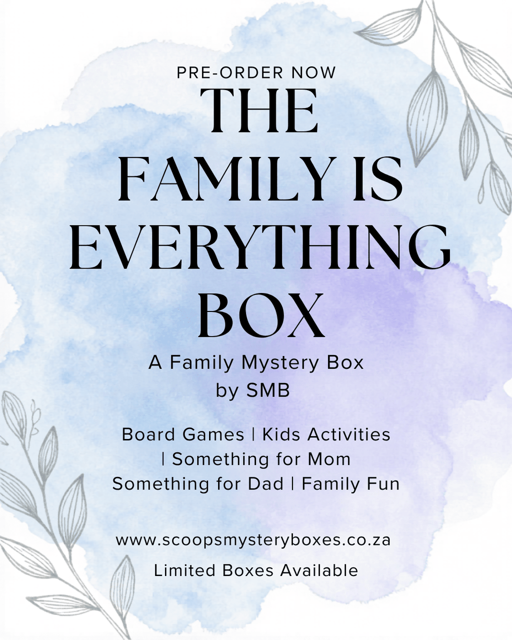 The Family Is Everything Box - Scoops Mystery Boxes - Mystery Box