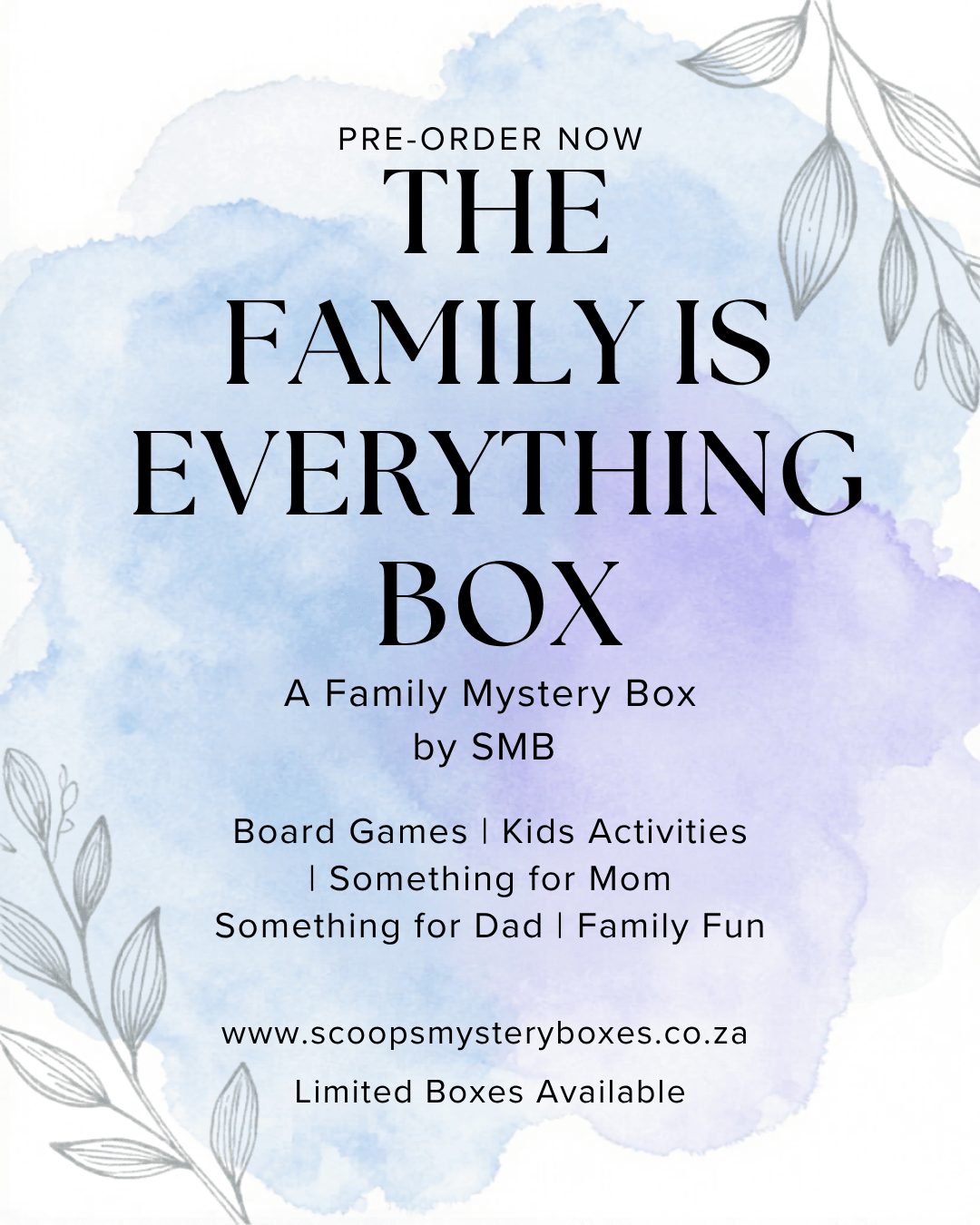 The Family Is Everything Box - Scoops Mystery Boxes - Mystery Box