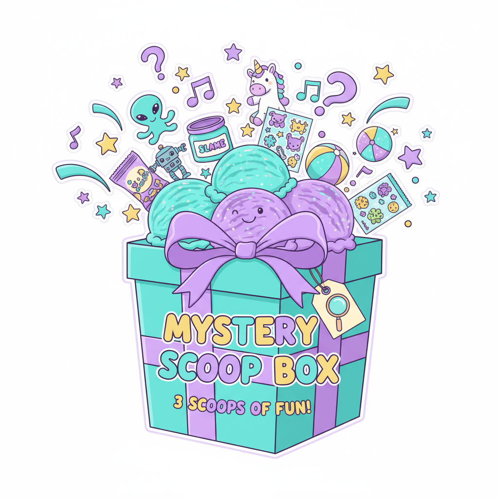 Scoops Combo - a Little More - 3 Scoops KIDDIES - Scoops Mystery Boxes - 