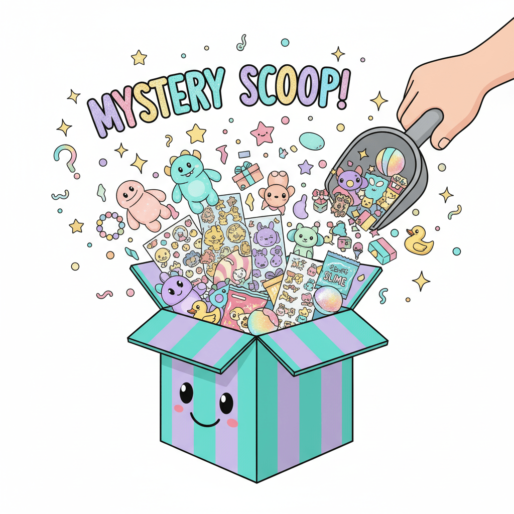 Scoops Combo - a Lot More - 5 Scoops - KIDDIES - Scoops Mystery Boxes - 