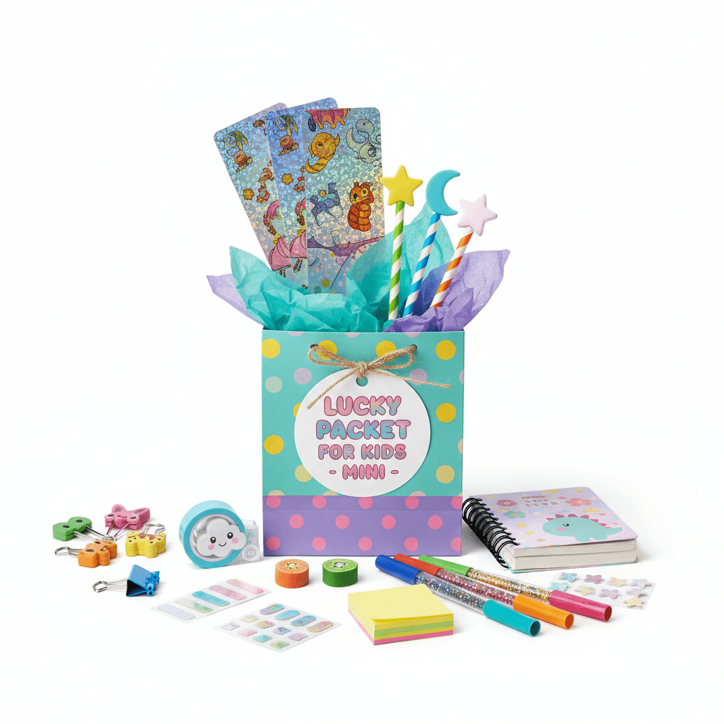 Lucky Packet for Kids - Mini - Scoops Mystery Boxes - 