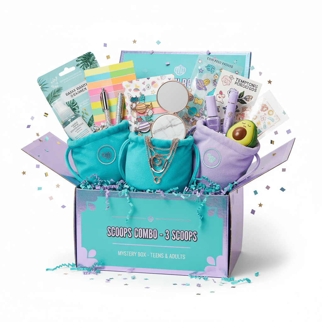 Scoops Combo - a Little More - 3 Scoops - Scoops Mystery Boxes - 